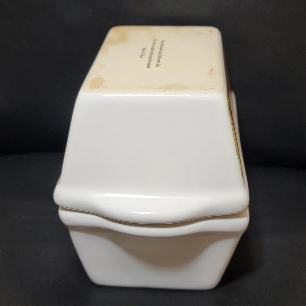 Vintage Garden Ridge Fall Harvest Mini Loaf Pans Set of 2 Autumn Baking Dishes